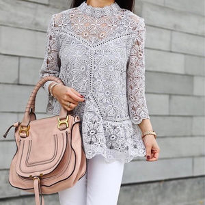 Chicwish | Art of Crochet Top, Size S